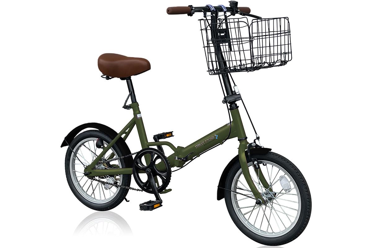 Amazon | AIJYU CYCLE 折りたたみ自転車 16インチ ノーパンクタイヤ